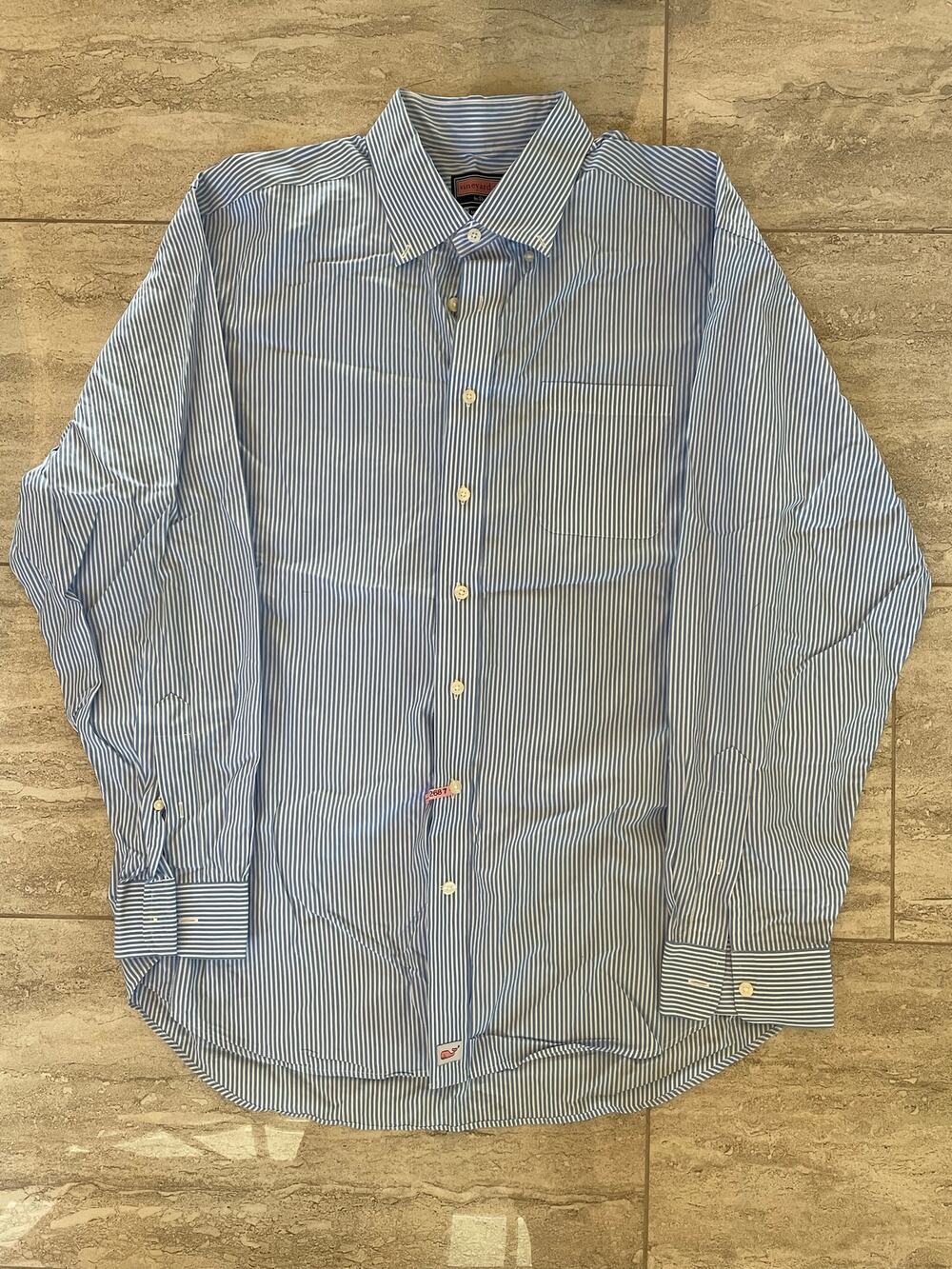 VINEYARD VINES & BROOKS BROTHERS Button Down Shirt Bundle of 2 Men's Size XL